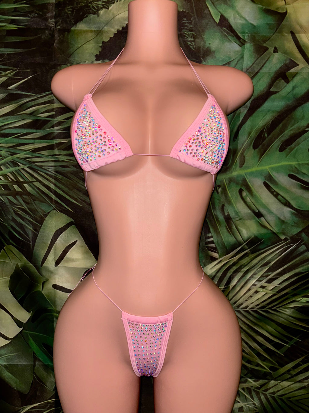Light Pink Monokini (Stoned)