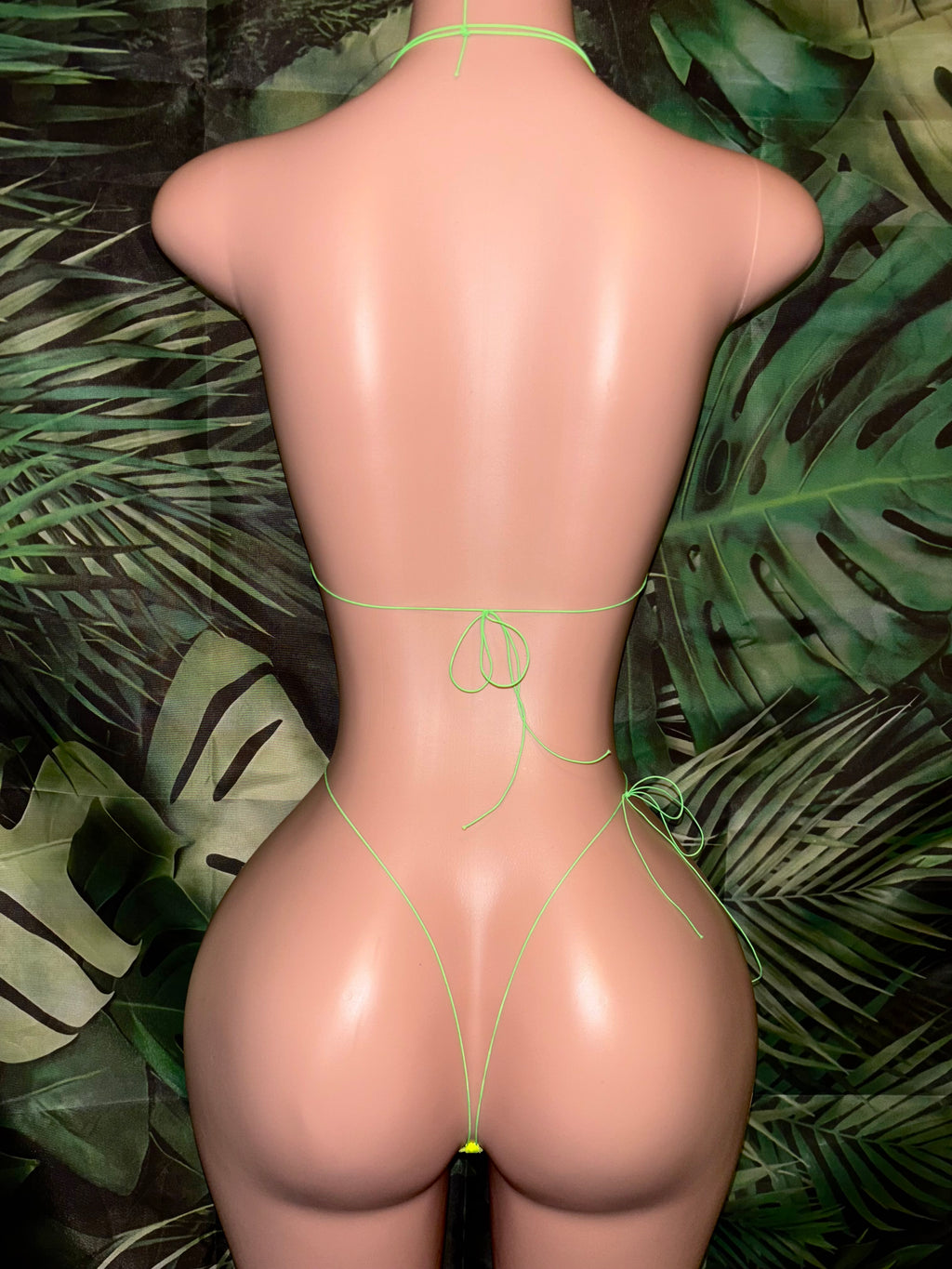 Lime Green Monokini