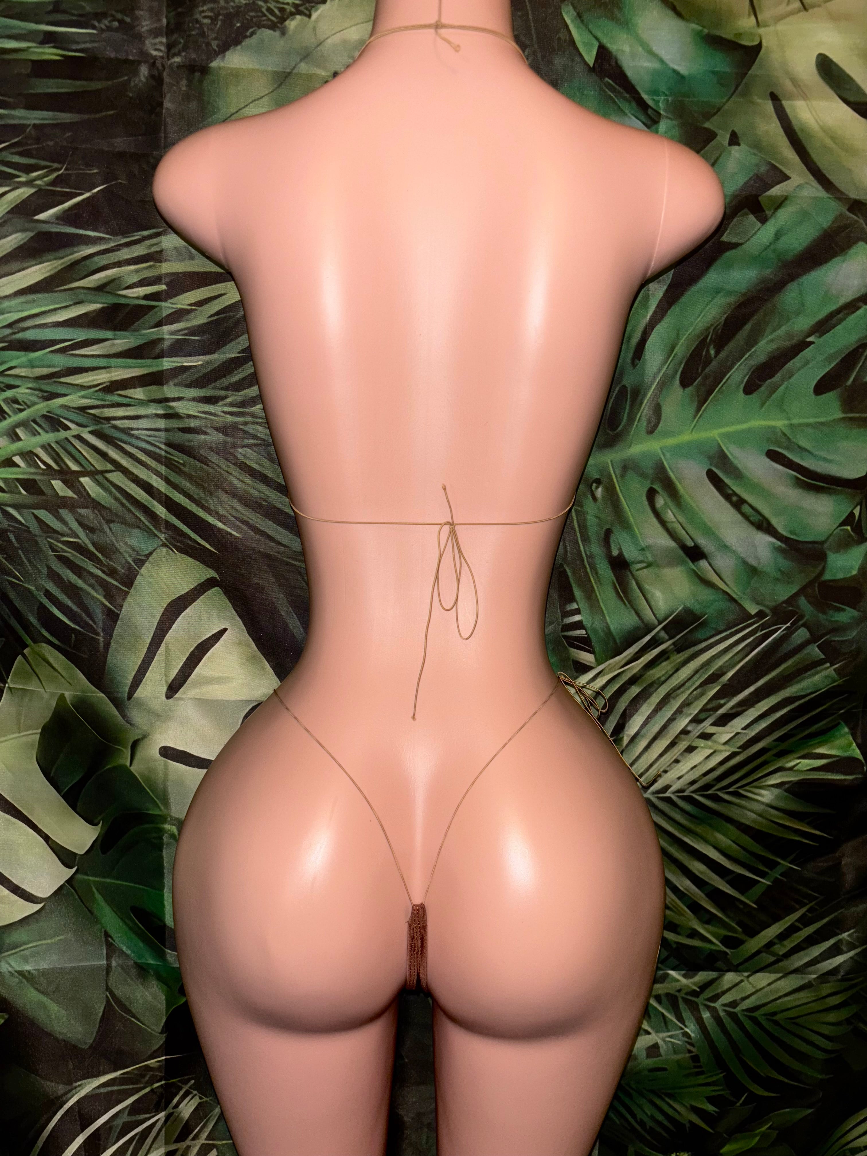 Brown Monokini